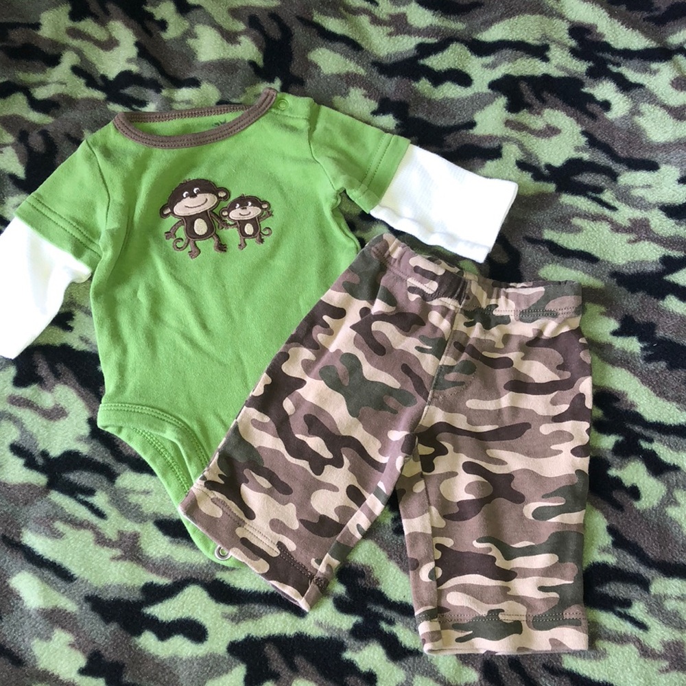 Long sleeve onsie and pant set